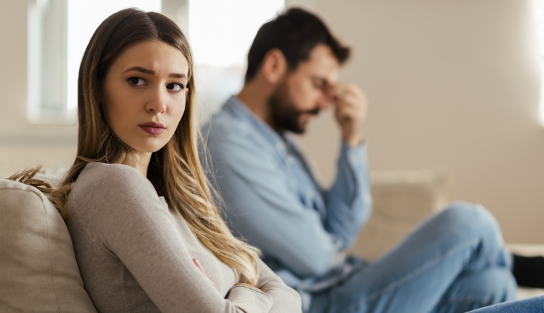 stages of grief in divorce