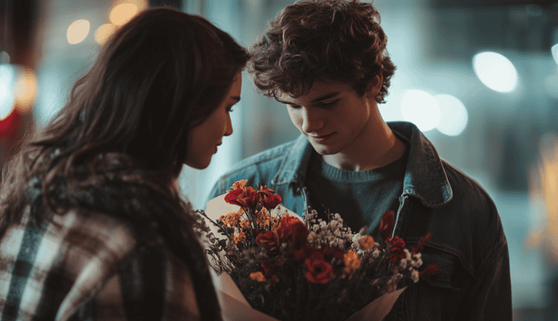 tell a girl you love her